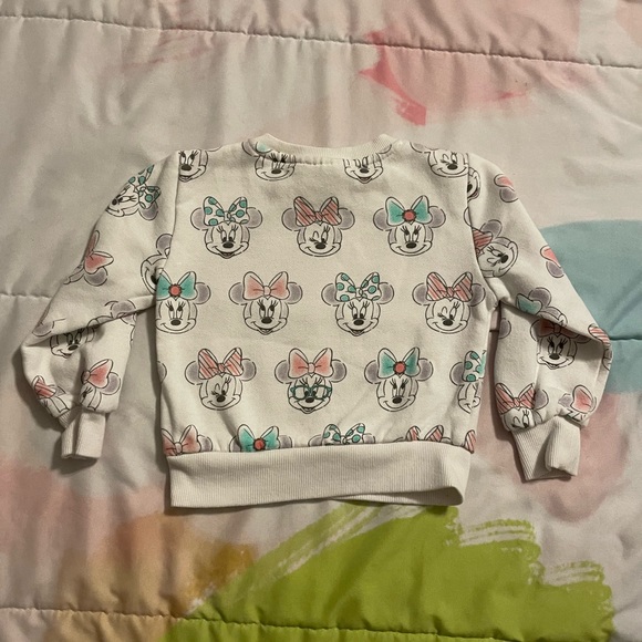 Disney Minnie Mouse Toddler Sweatshirt - Size 2T - Picture 2 of 2